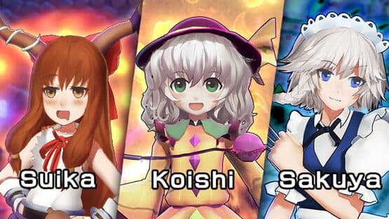 The Disappearing of Gensokyo: Sakuya, Koishi, Suika — screenshot 1
