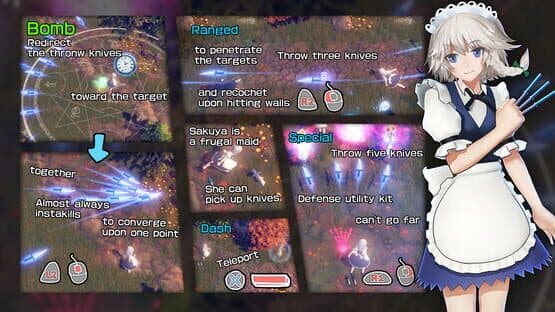 The Disappearing of Gensokyo: Sakuya, Koishi, Suika — screenshot 2