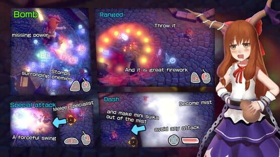 The Disappearing of Gensokyo: Sakuya, Koishi, Suika — screenshot 6