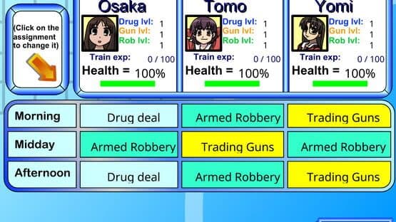Azumanga Daioh! The Druglord Game — screenshot 3