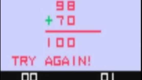 Videocart-6: Math Quiz I - Addition, Subtraction — screenshot 1