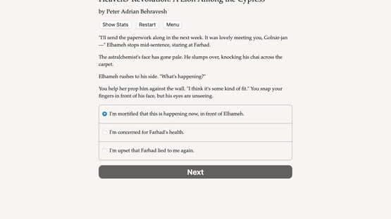 Heavens' Revolution: A Lion Among the Cypress — screenshot 2