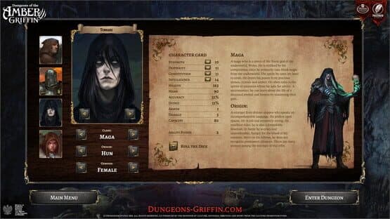 Dungeons of the Amber Griffin — screenshot 1