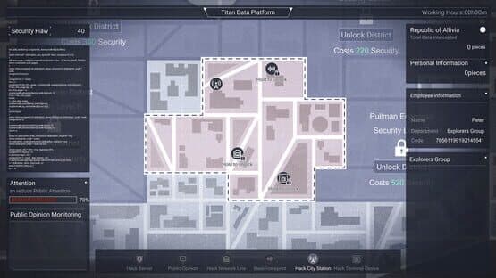 Cyber Manhunt: A Company Man of Titan — screenshot 1