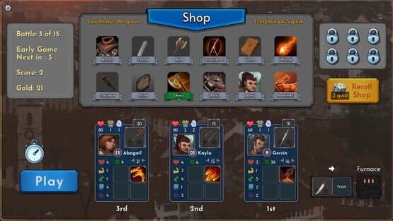 Not Your Mama's Autobattler — screenshot 1