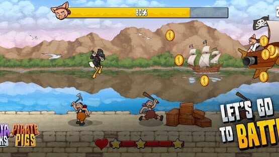 Ninja Ducks vs Pirate Pigs — screenshot 7
