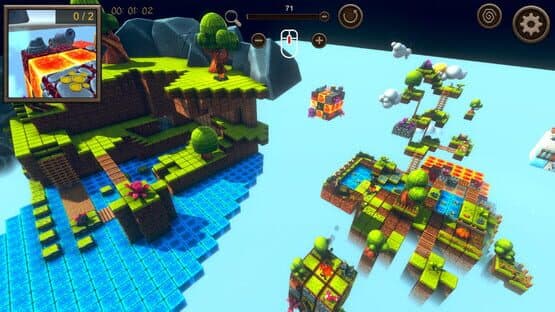 Hidden Cube World Top-Down 3D — screenshot 1