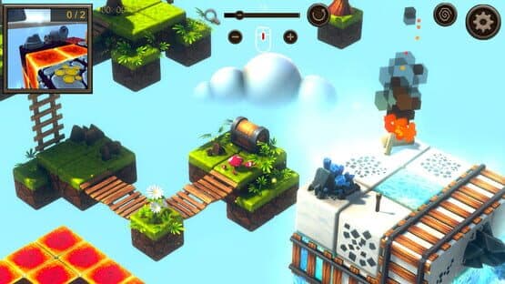 Hidden Cube World Top-Down 3D — screenshot 2