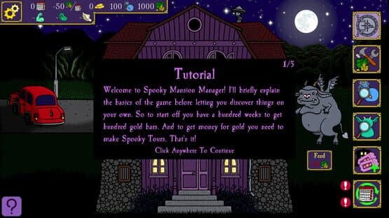 Spooky Mansion Manager — screenshot 1