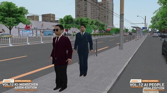 OMSI 2: Downloadpack Vol.12 - AI-People: Asia Edition — screenshot 1