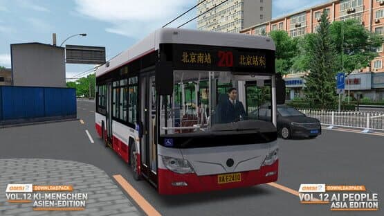 OMSI 2: Downloadpack Vol.12 - AI-People: Asia Edition — screenshot 3