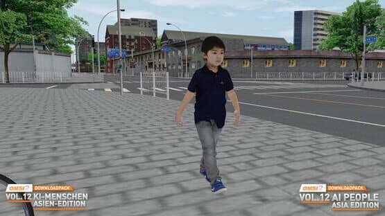 OMSI 2: Downloadpack Vol.12 - AI-People: Asia Edition — screenshot 4