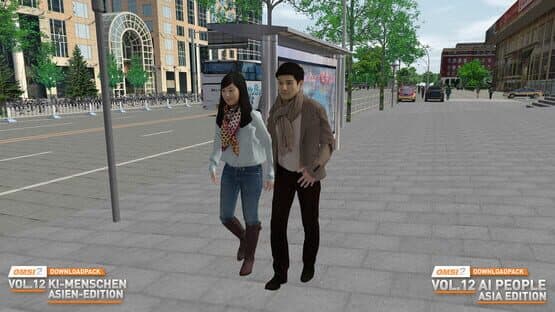 OMSI 2: Downloadpack Vol.12 - AI-People: Asia Edition — screenshot 5