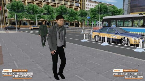 OMSI 2: Downloadpack Vol.12 - AI-People: Asia Edition — screenshot 8