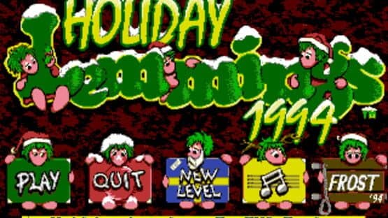Holiday Lemmings — screenshot 1