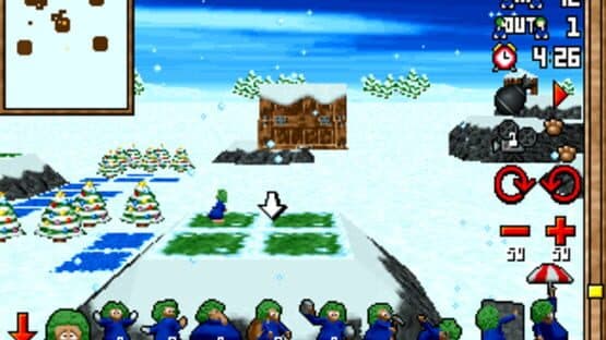 3D Lemmings Winterland — screenshot 1