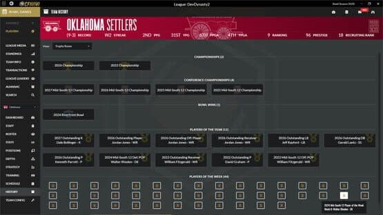 Draft Day Sports: College Football 2023 — screenshot 1