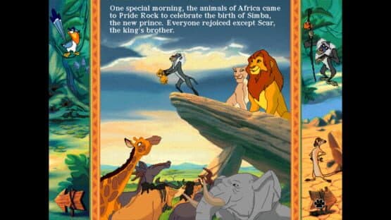 Disney's Animated Storybook: The Lion King — screenshot 4