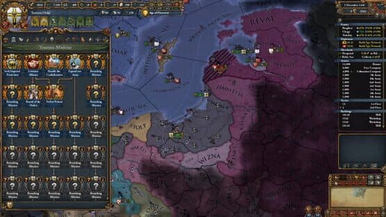 Europa Universalis IV: Lions of the North — screenshot 1