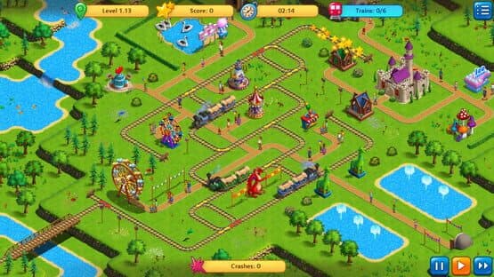 Railway Fun: Adventure Park — screenshot 1