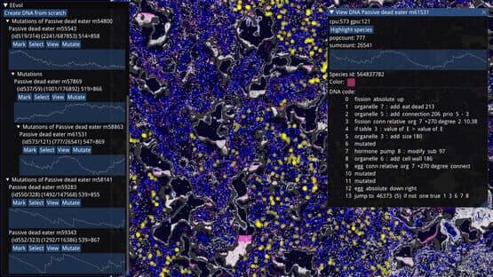 EEvol — screenshot 2