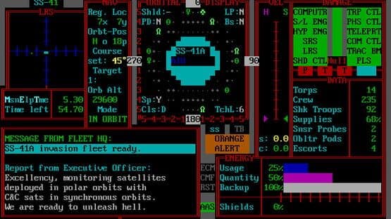 Star Fleet II: Krellan Commander — screenshot 5