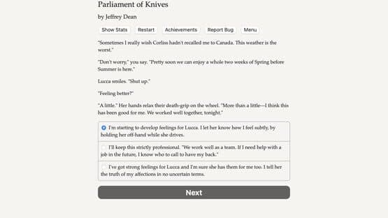 Vampire: The Masquerade - Parliament of Knives: What Stares Back — screenshot 2