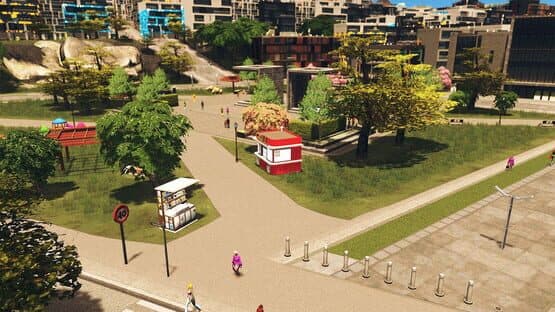 Cities: Skylines - Plazas & Promenades — screenshot 7