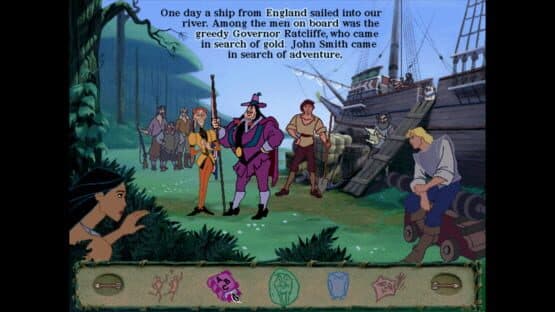 Disney's Animated Storybook: Pocahontas — screenshot 5
