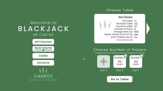 Blackjack at Carrot — screenshot 7