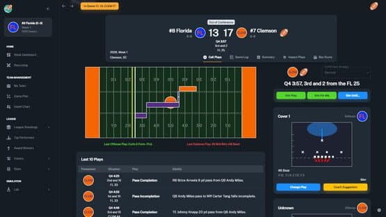 Football Coach: College Dynasty — screenshot 1