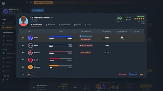 Football Coach: College Dynasty — screenshot 4