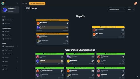 Football Coach: College Dynasty — screenshot 6