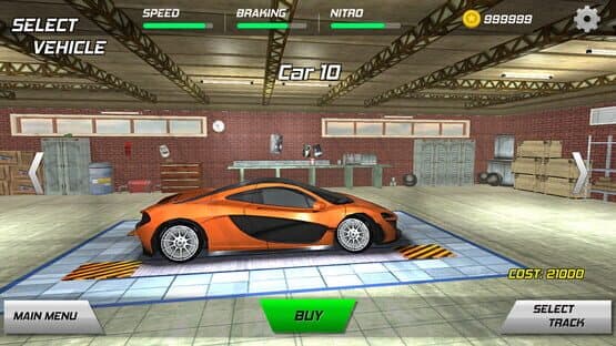 Drift racing car — screenshot 1