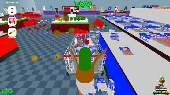 Supermarket Duck Dash — screenshot 1