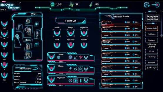 Idle Cyber Dungeon — screenshot 2