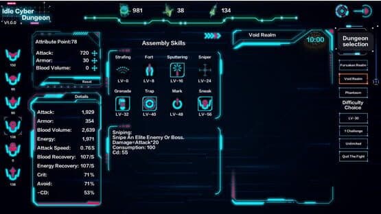 Idle Cyber Dungeon — screenshot 5