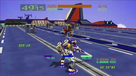 Cyber Troopers Virtual-On Oratorio Tangram — screenshot 1