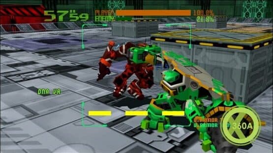 Cyber Troopers Virtual-On Oratorio Tangram — screenshot 3