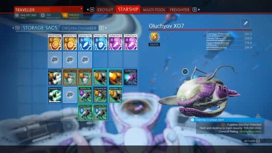 No Man's Sky: Living Ship — screenshot 1