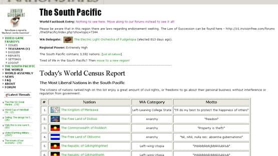 NationStates — screenshot 1