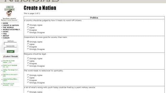 NationStates — screenshot 2