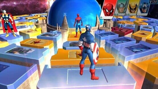 Marvel Super Heroes 3D: Grandmaster's Challenge — screenshot 1
