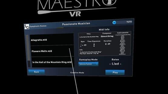 Maestro VR — screenshot 7