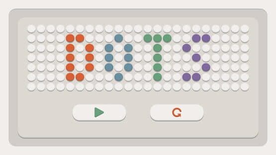 Dots in line — screenshot 5
