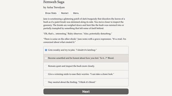 The Fernweh Saga: Book One — screenshot 2
