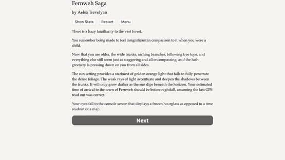 The Fernweh Saga: Book One — screenshot 5