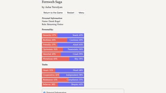 The Fernweh Saga: Book One — screenshot 6