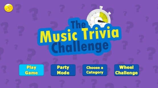 The Music Trivia Challenge — screenshot 1