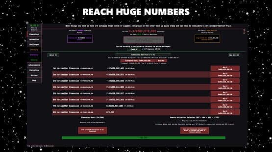 Antimatter Dimensions — screenshot 1
